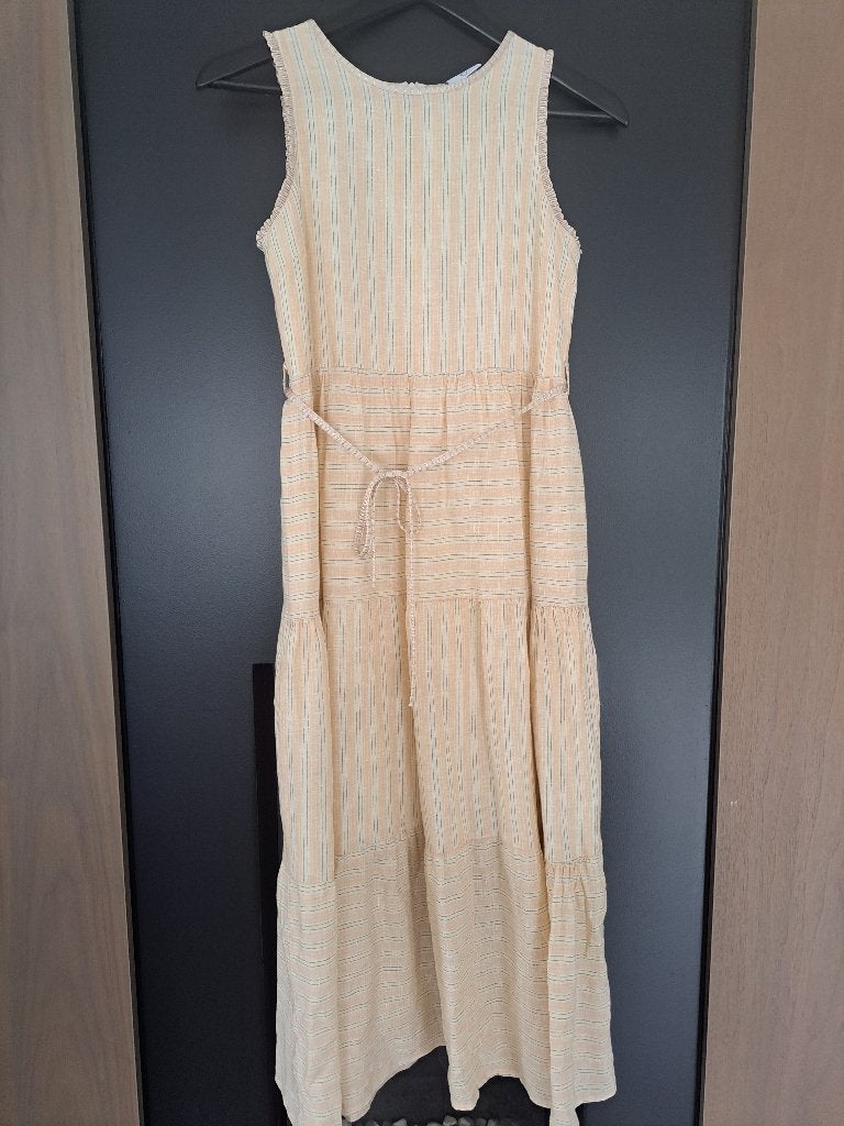 Set kleedje en jeansjasje maat 176, Kinderen en Baby's, Meisje, Ophalen of Verzenden, Zo goed als nieuw, Setje