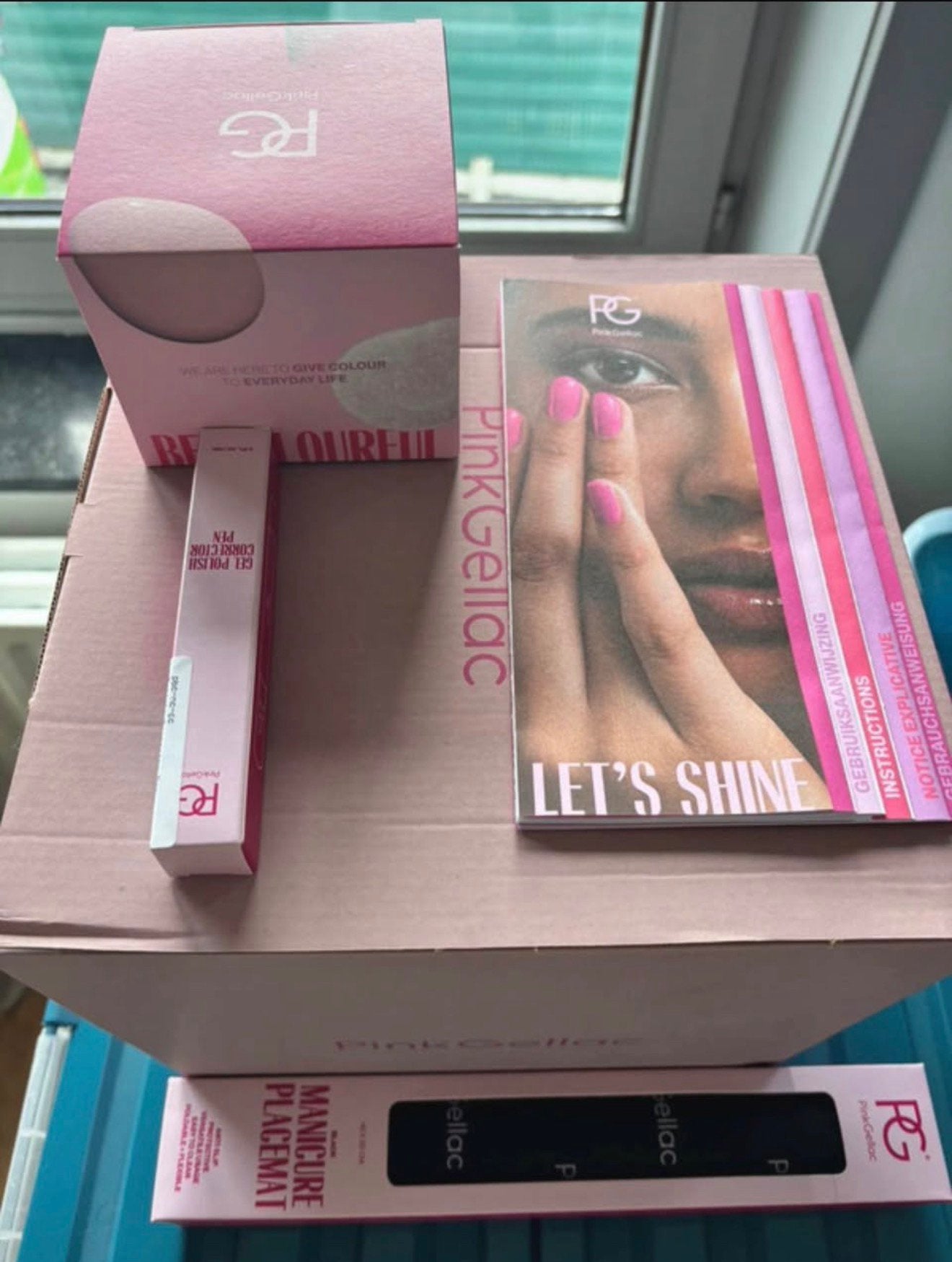 Set complet pour ongles Pink Gellac, Enlèvement, Comme neuf