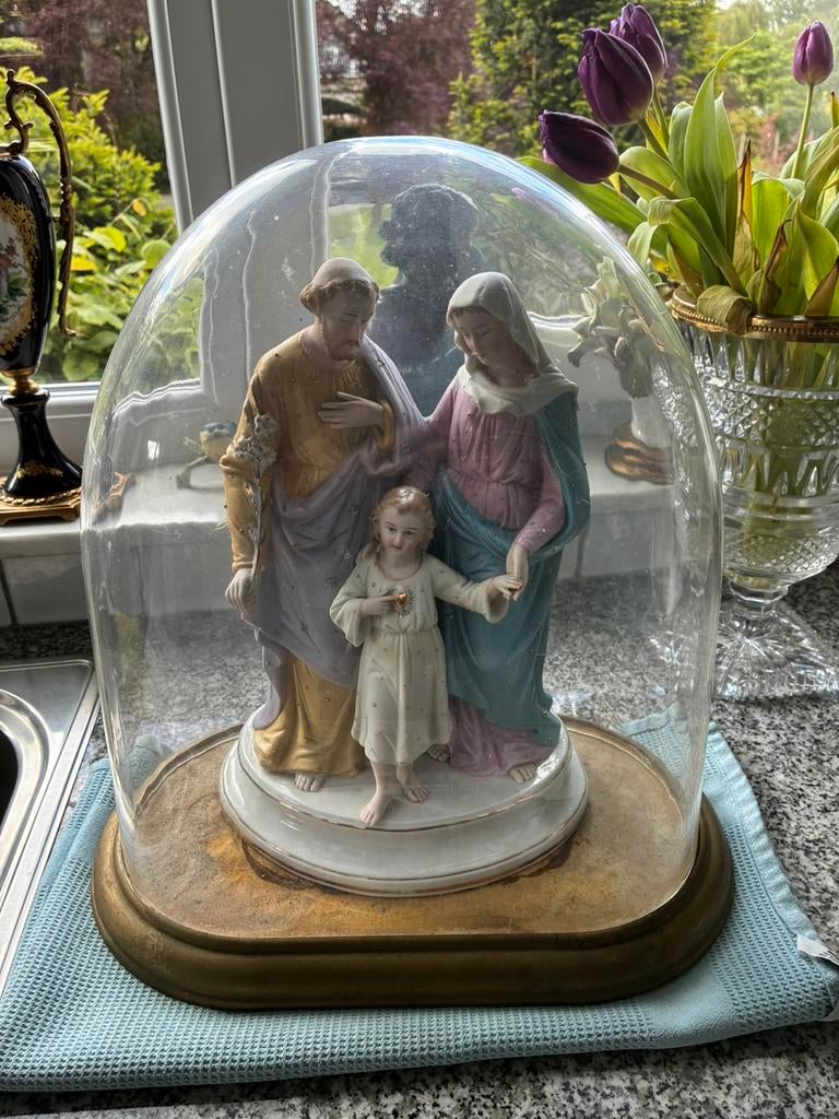 Heilige familie in Andenne porcelijn, Antiek en Kunst, Antiek | Religieuze voorwerpen, Ophalen
