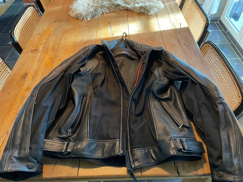 Rev’it motorjas, Seconde main, Manteau | cuir, Enlèvement, Hommes