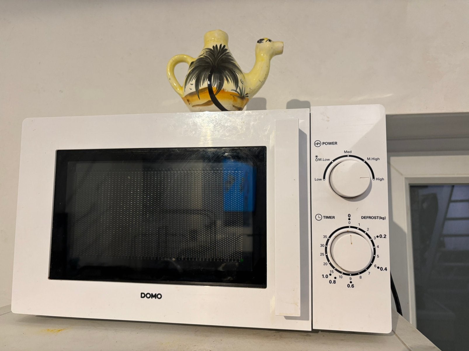 Micro ondes, Ophalen, Zo goed als nieuw
