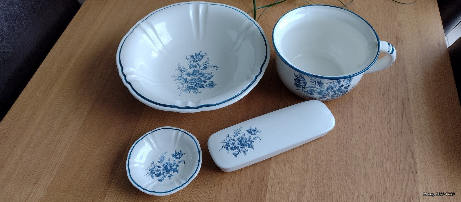 set van Delft mooie set van delft, Antiek en Kunst, Ophalen