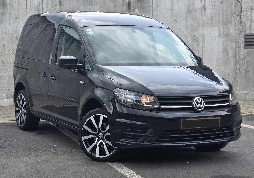 Vw Caddy 2.0 Tdi, Autos, Camionnettes & Utilitaires, Bluetooth, Achat, Euro 6, Noir
