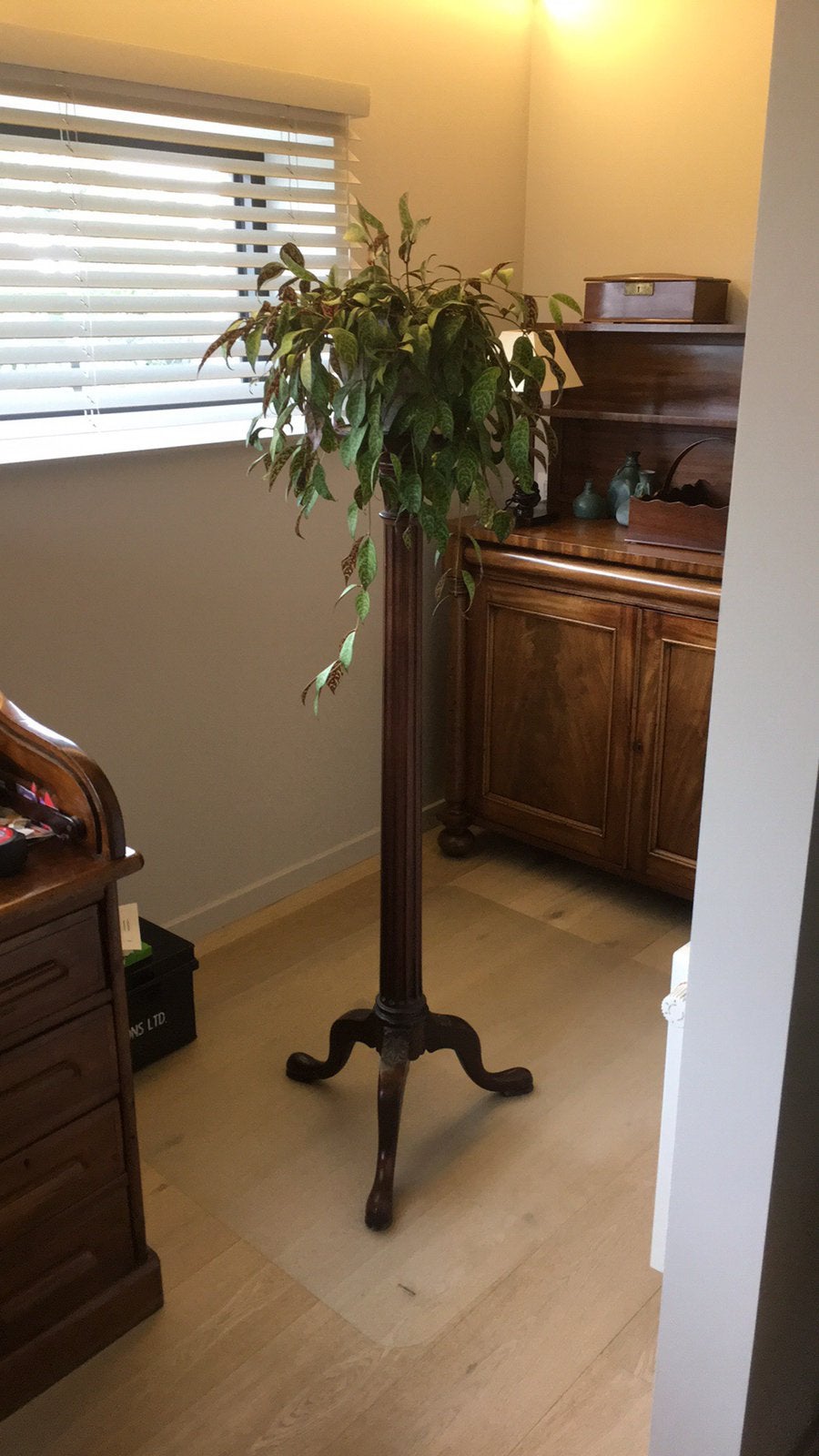 Antiek pilaar, plantstand,, Enlèvement, Utilisé
