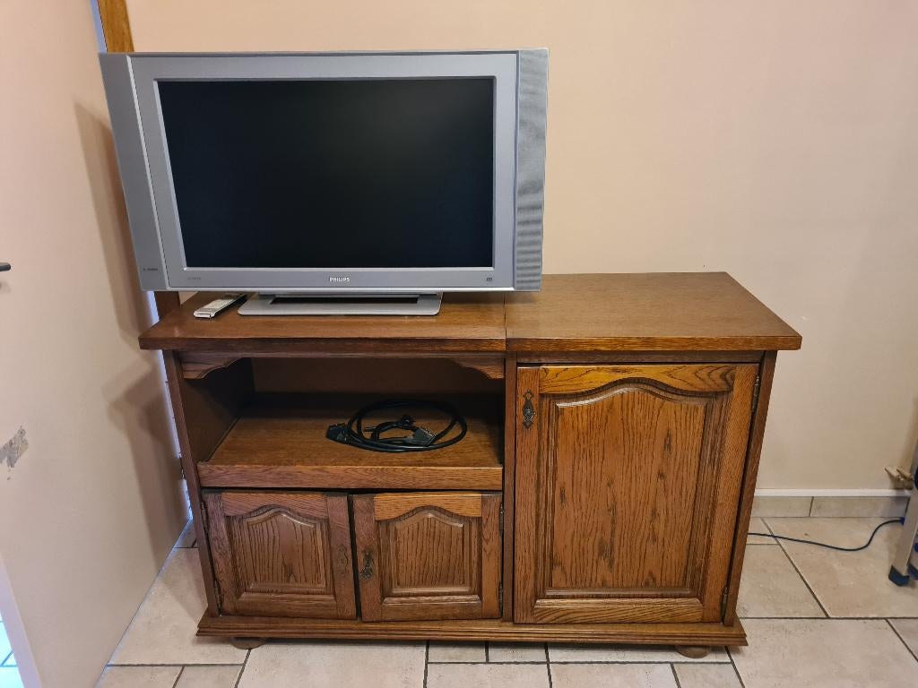 meubles tv stéréo, Antique, Moins de 100 cm, Enlèvement, Utilisé