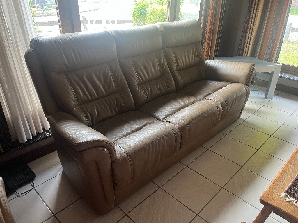 Zetel, Huis en Inrichting, Zetels | Zetels, Gebruikt, Rechte bank, Overige maten, 200 tot 250 cm, Ophalen