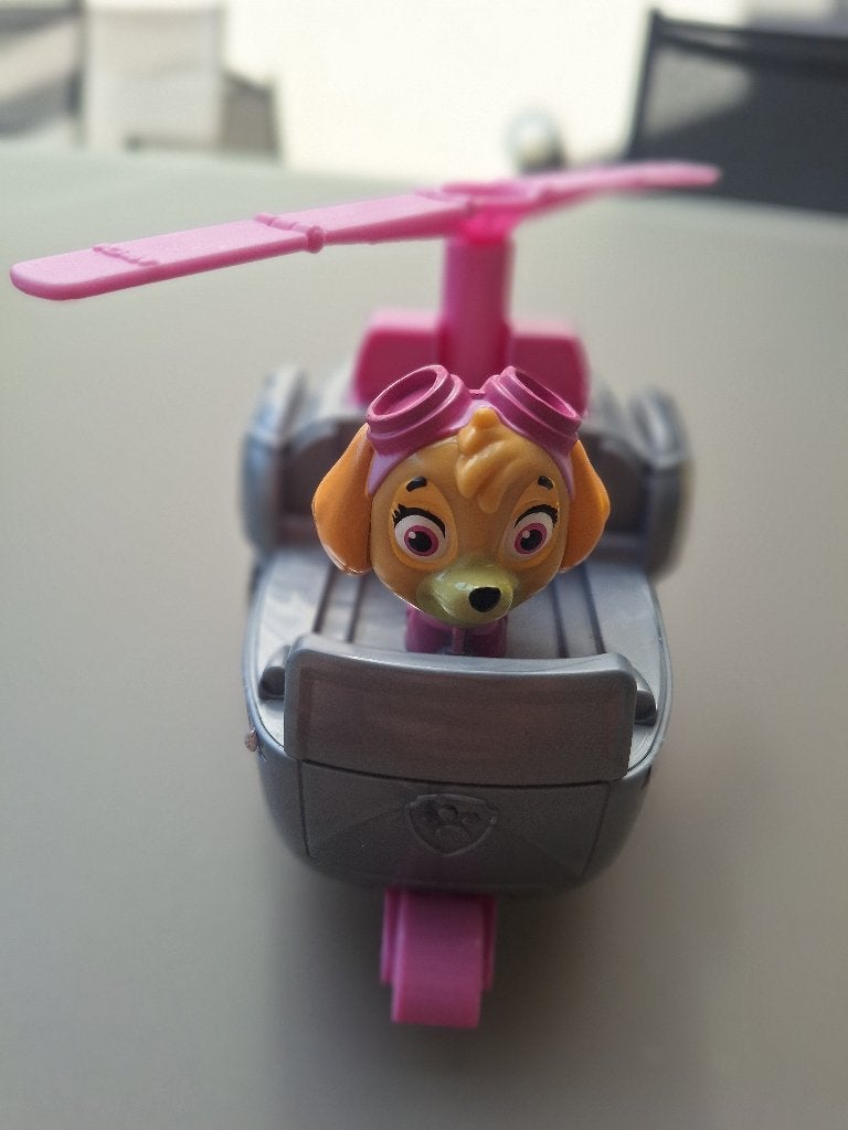 Paw Patrol Sky in helikopter, Kinderen en Baby's, Speelgoed | Actiefiguren, Ophalen of Verzenden, Gebruikt