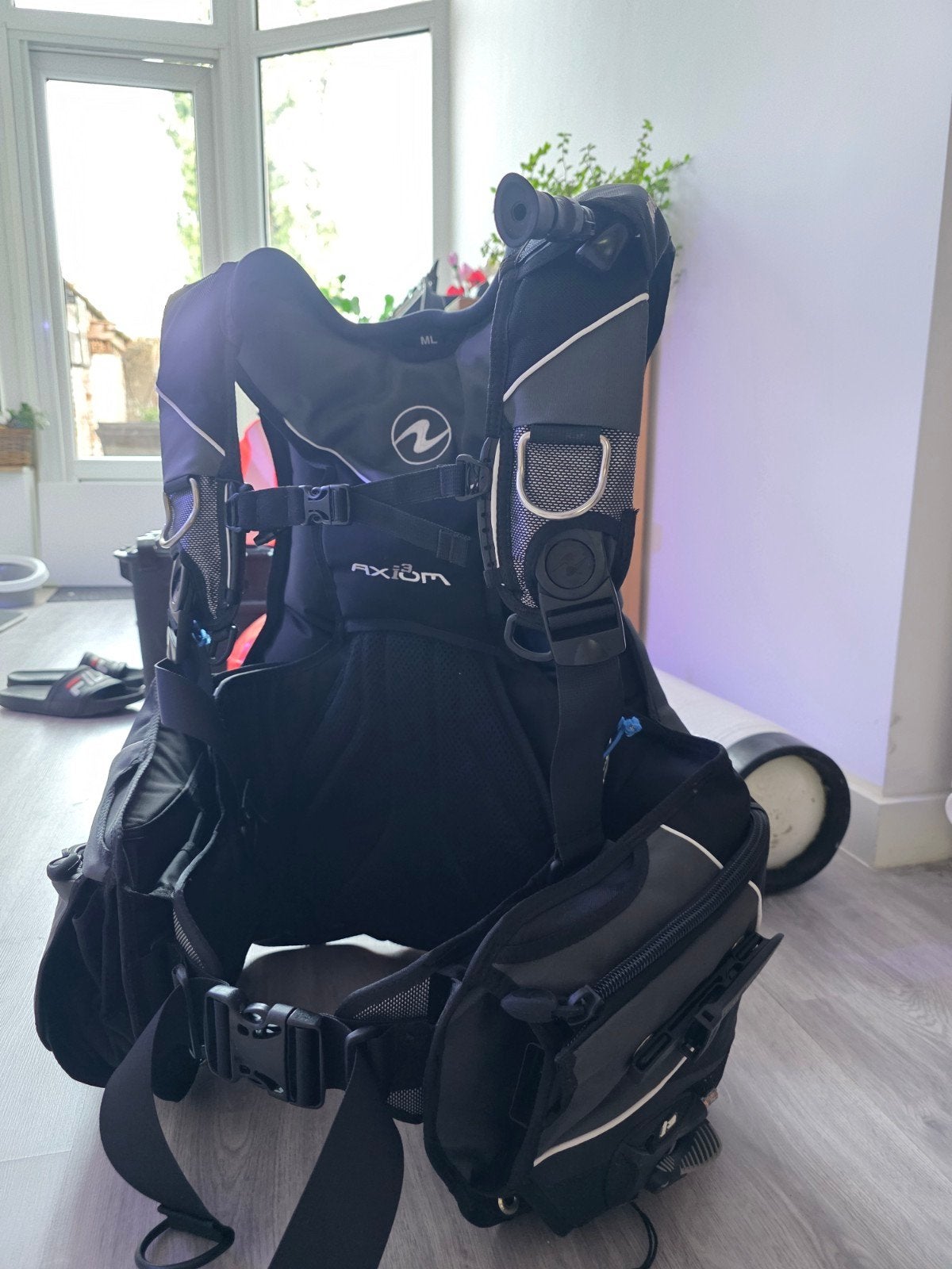 Aqualung Axiom I3 Trimvest - Zo goed als nieuw, Watersport en Boten, Ophalen, Zo goed als nieuw, Trimvest of Wing