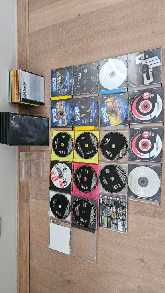 Grote lot PlayStation  games + demo discs, Enlèvement