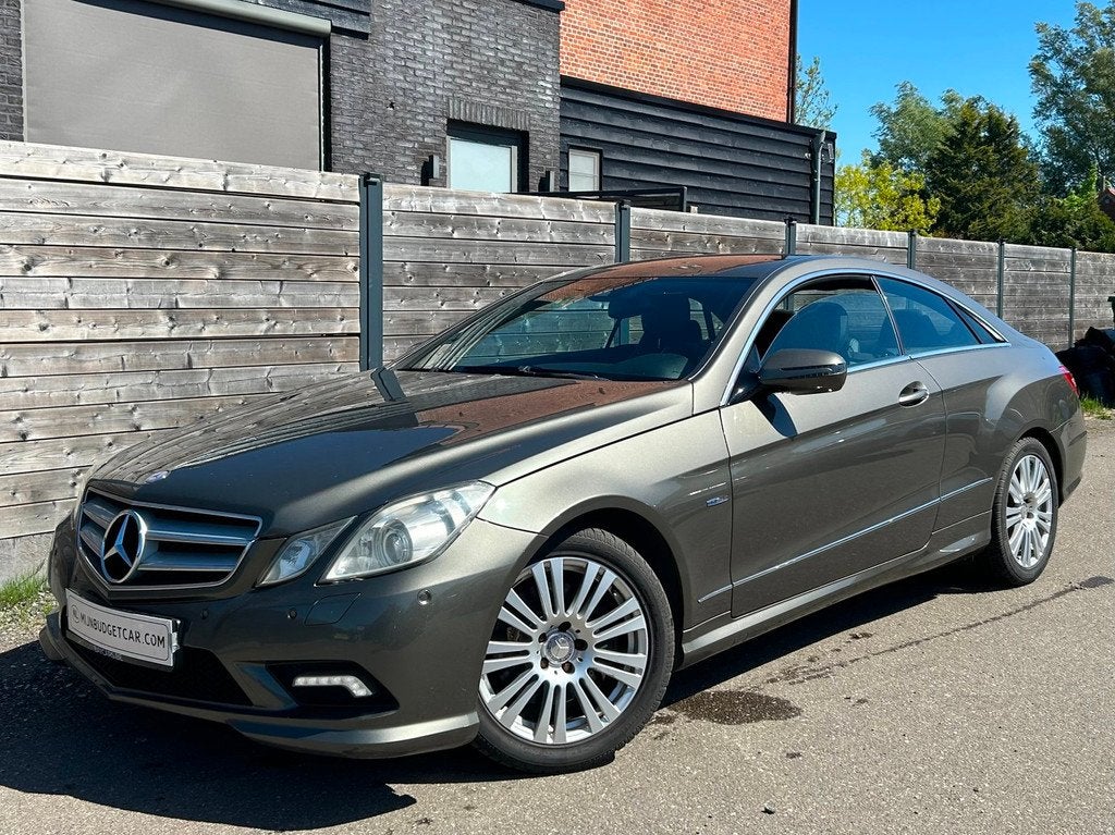 Mercedes-Benz E-Klasse Coupé E350 AUTOMAAT 3.0 V6 DIESEL, Autos, Cuir, Achat, 2987 cm³, Entreprise