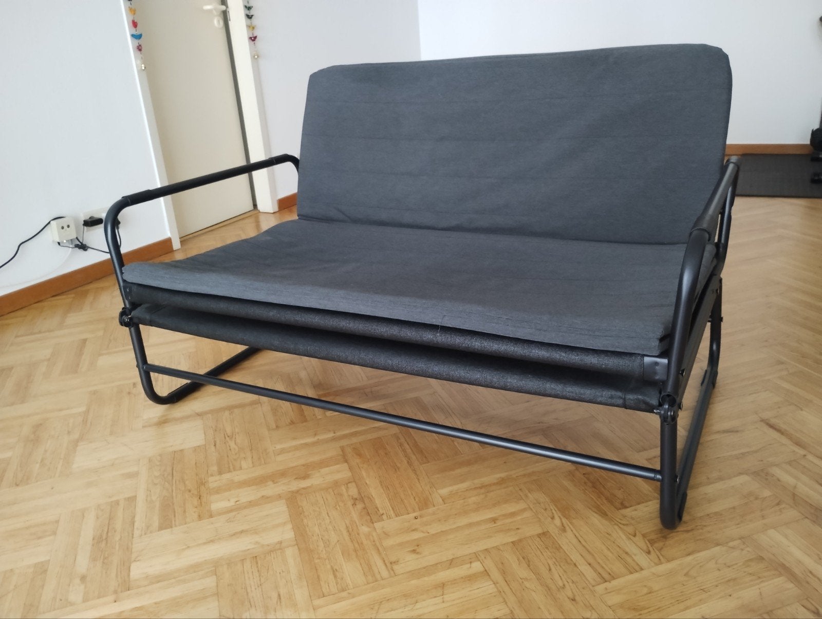 Canapé-lit / Sofa bed - Ikea Hammarn, Huis en Inrichting, Ophalen, Gebruikt, Tweepersoons, 120 cm