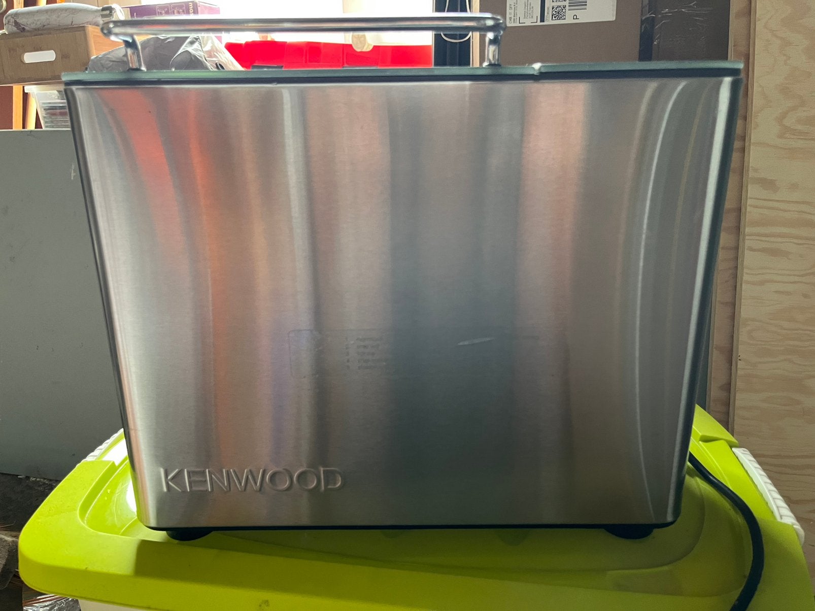 Kenwood BM450 broodbakmachine – RVS – compleet, Ophalen, Gebruikt