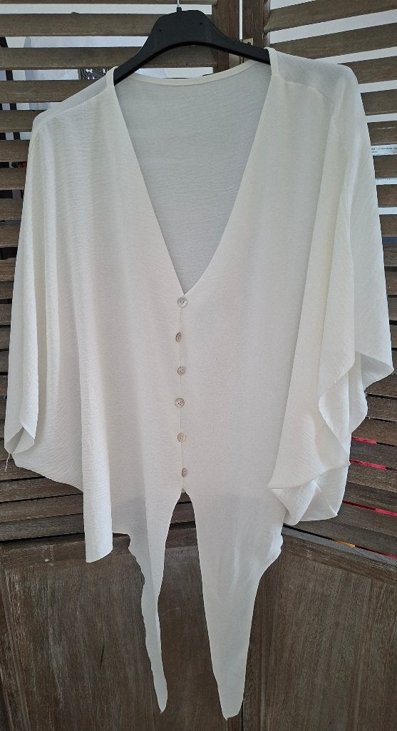 Chemisier blanc en dentelle. T38, Vêtements | Femmes, Sans marque, Enlèvement, Neuf