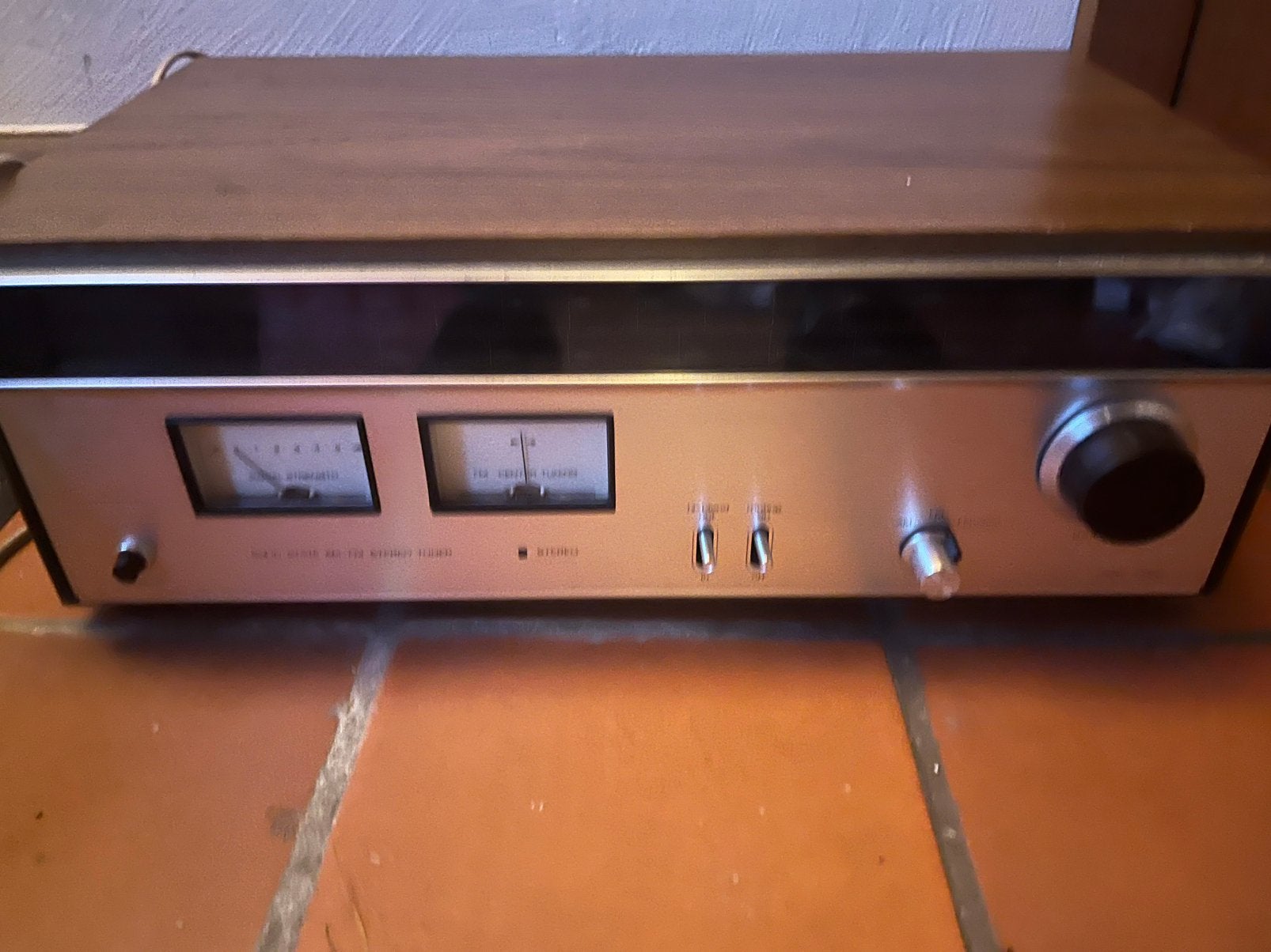 Retro radio, Audio, Tv en Foto, Tuners, Ophalen, Zo goed als nieuw
