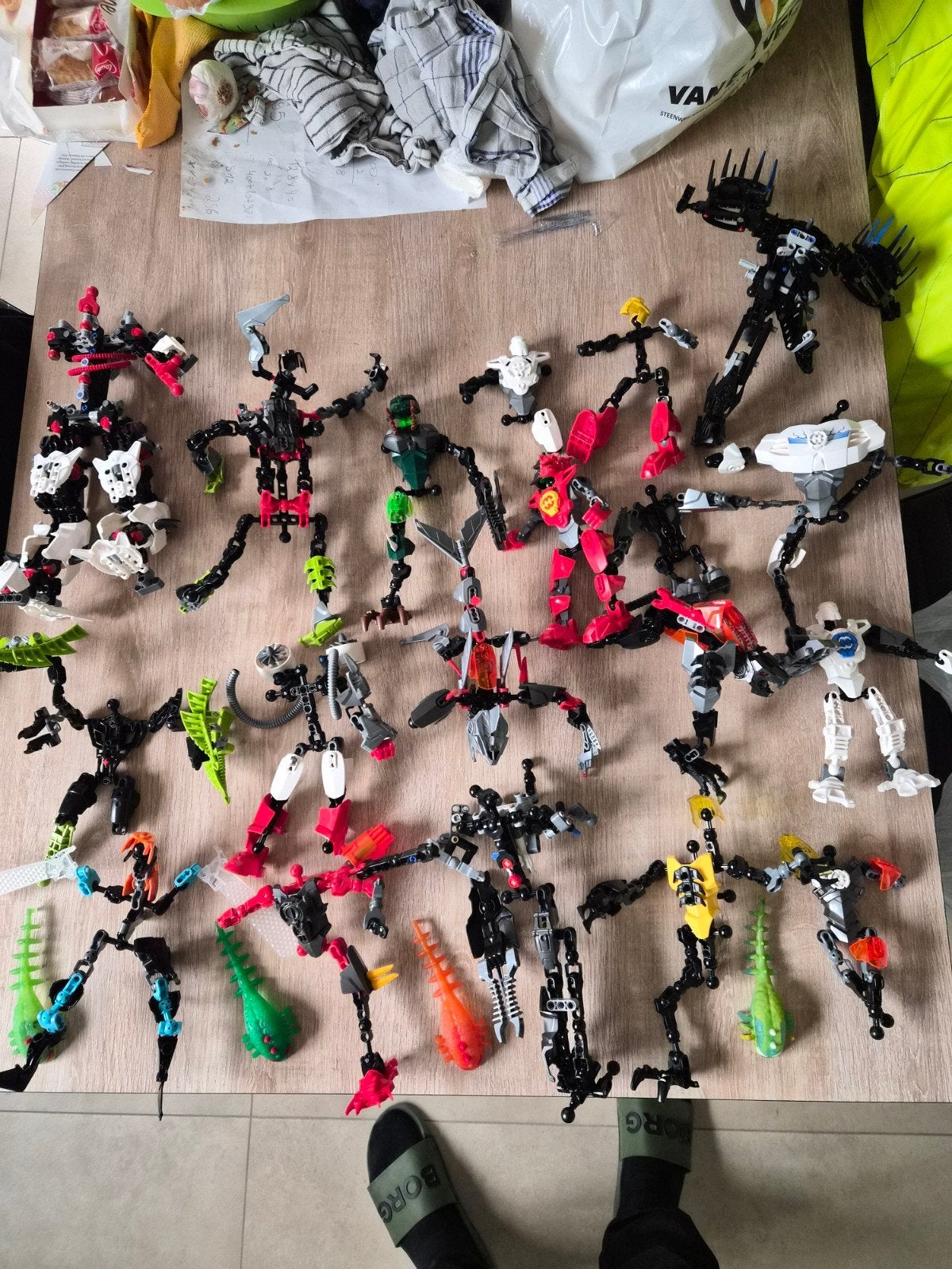 groot lot Lego hero factory&bionicle figuren en onderdelen, Kinderen en Baby's, Ophalen of Verzenden, Lego, Bionicle