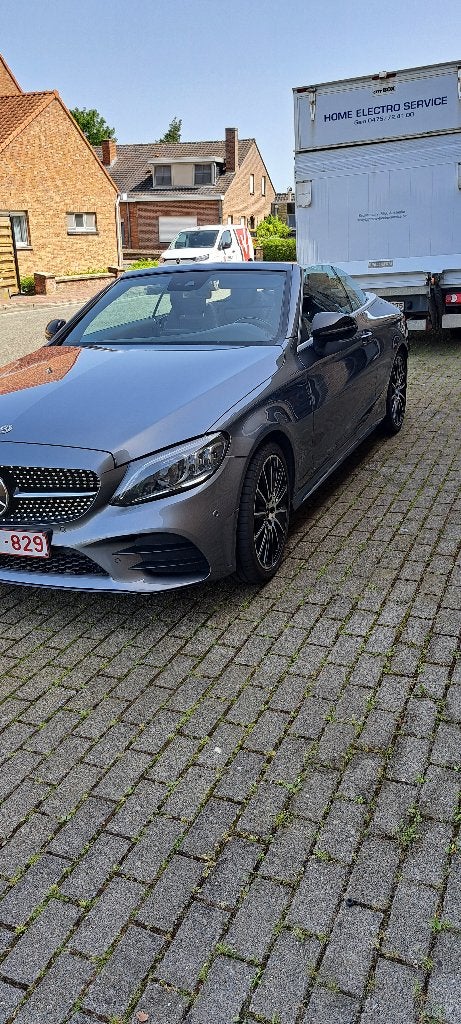 Mercedes C200 Cabriolet AMG Line, Auto's, Mercedes-Benz, Automaat, 4 zetels, 4 cilinders, Cabriolet
