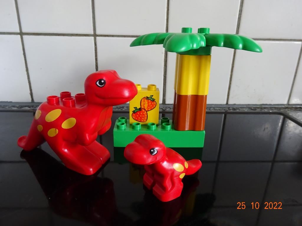 Duplo 2601 T-Rex Dinosaurs*VOLLEDIG*PRIMA STAAT Uitgave 1997, Ophalen of Verzenden, Duplo