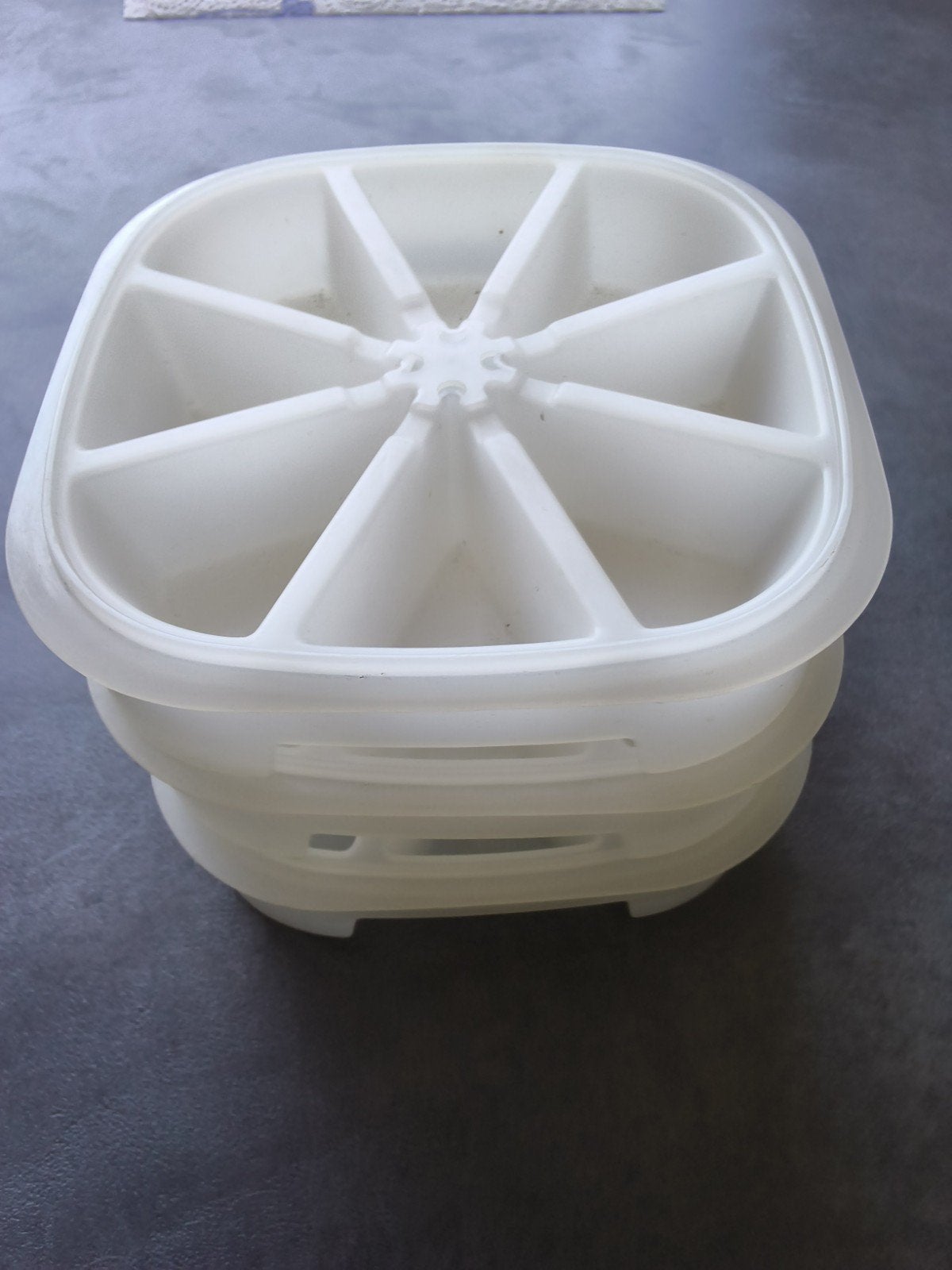 3 bacs à glaçons TUPPERWARE, Ophalen of Verzenden