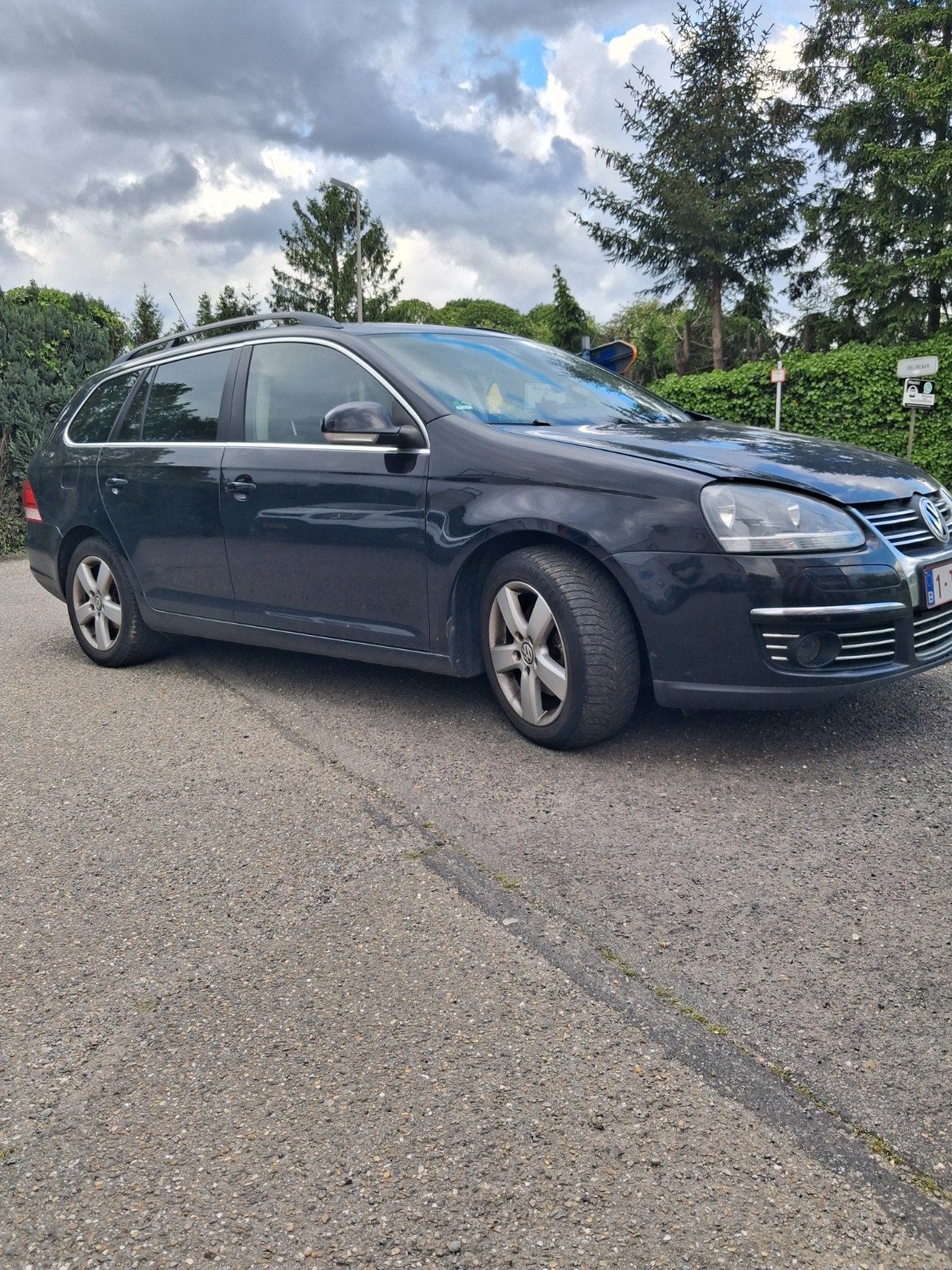 golf 5 variant  zo meenemen/export, Autos, Capteur de stationnement, Achat, Boîte manuelle, Noir