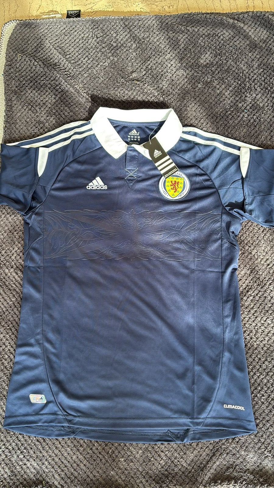 Maillot Ecosse Retro taille L, Ophalen of Verzenden, Zo goed als nieuw, Shirt