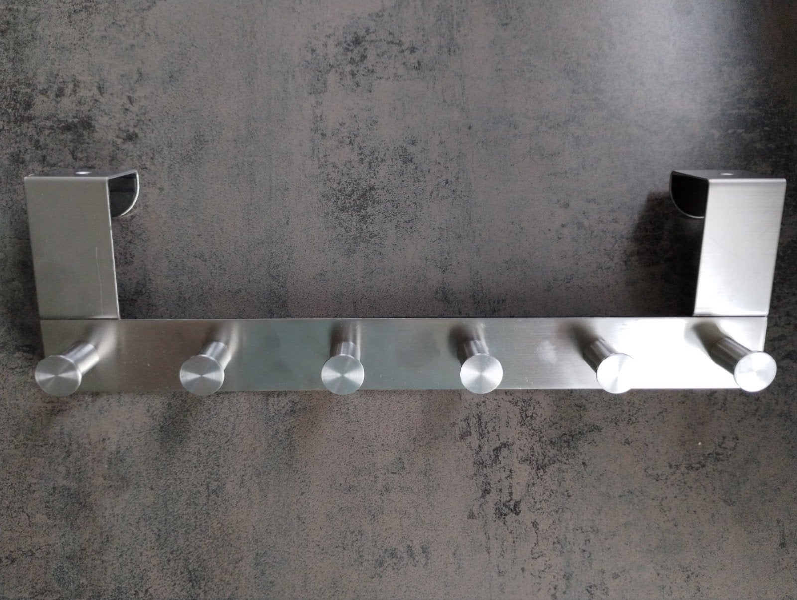 Portemanteau de porte en acier inoxydable, Enlèvement ou Envoi, Comme neuf, Métal, Autres types