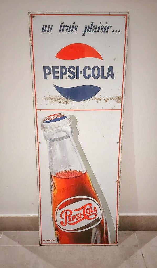 Ancien panneau d'affichage Pepsi Cola, Enlèvement