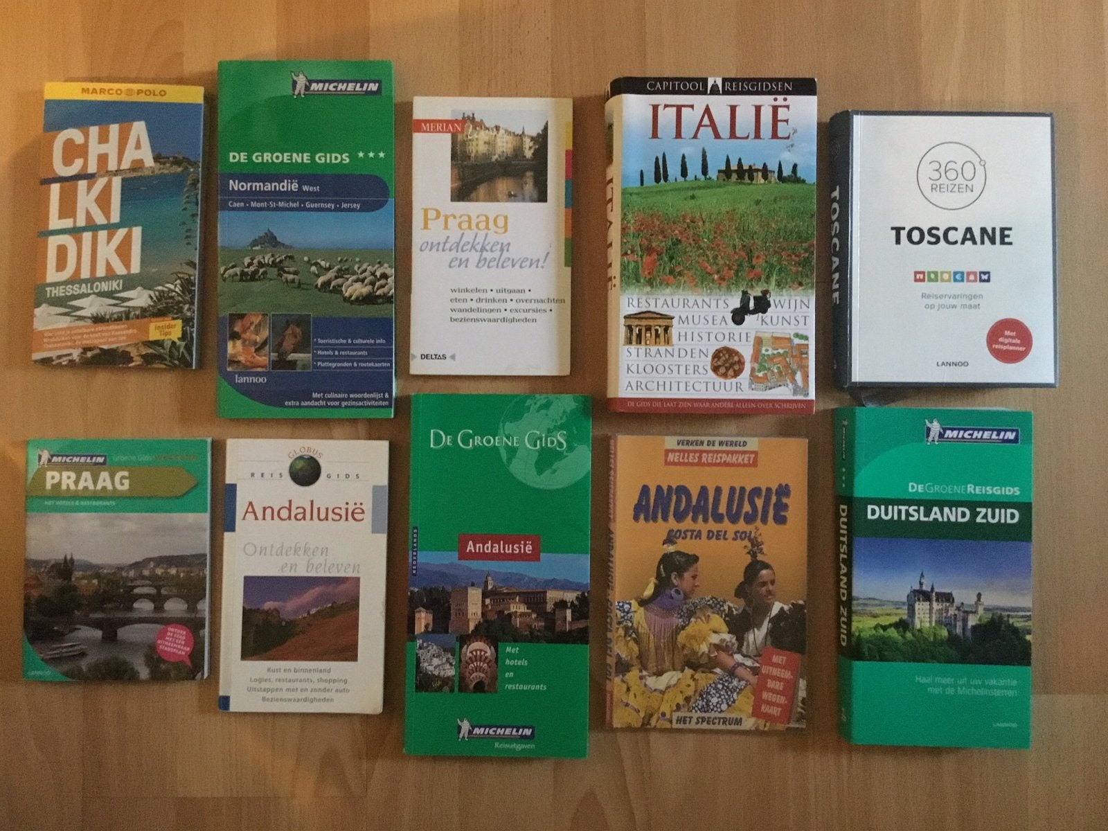 Boeken reisgidsen, Boeken, Reisgidsen, Michelin, Ophalen of Verzenden