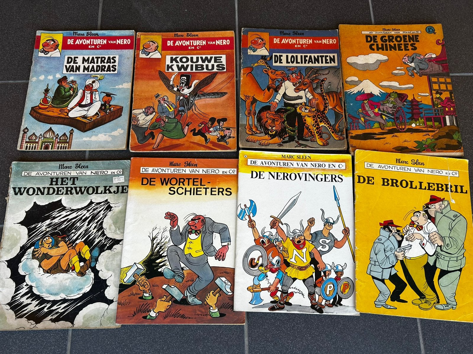 Kuifje en nero verzamelobjecten, Ophalen, Zo goed als nieuw