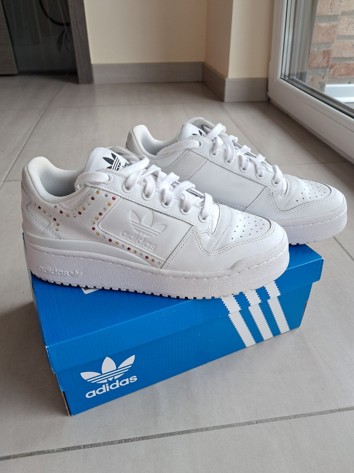 Baskets Adidas Forum Low quasi neuve!, Enlèvement