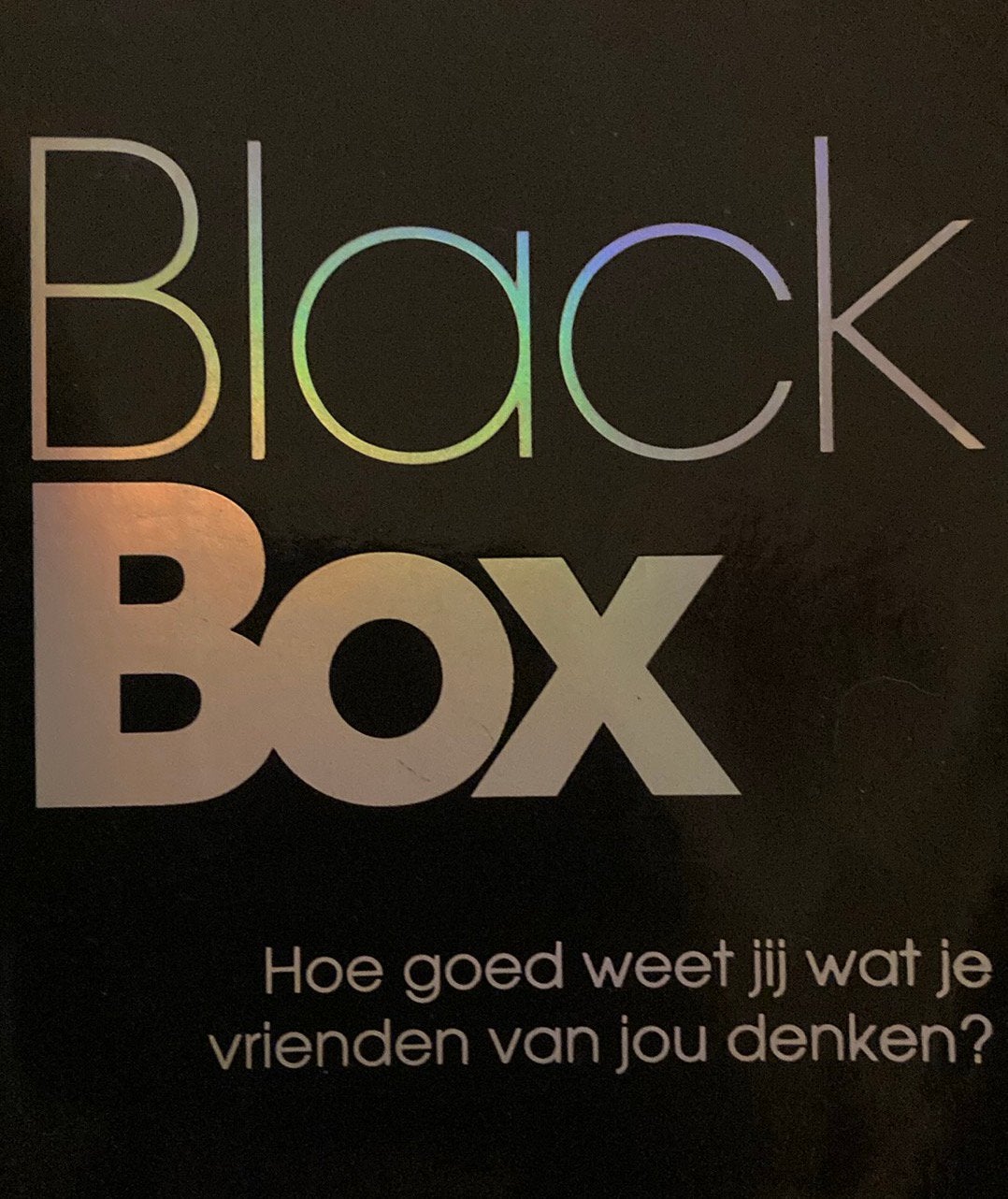 Black Box, Livres, Livres Autre, Enlèvement ou Envoi