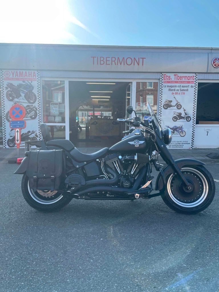Harley Davidson  Fat boy, 2 cilinders, 1690 cc, Occasion, Bedrijf