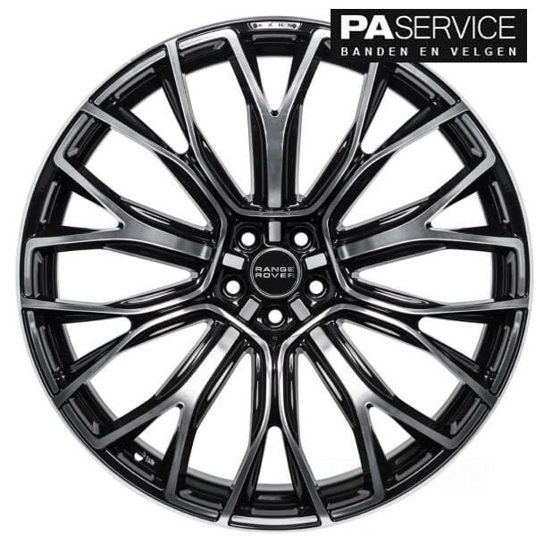 Nwe 23 inch Gloss Black Kahn velgen voor Land Rover Defender, Neuf, Pneus et Jantes, Véhicule de tourisme, -