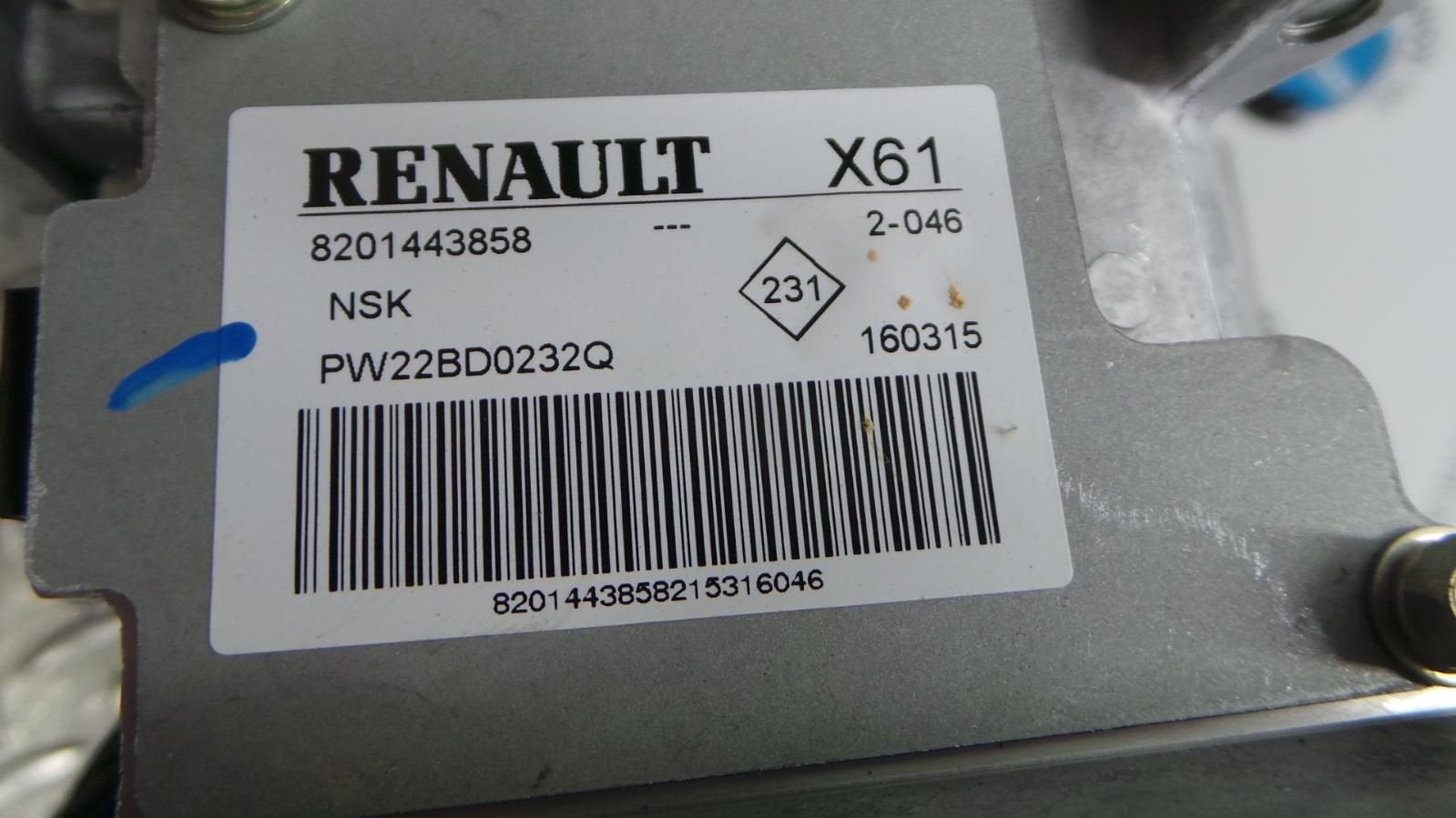 RENAULT KANGOO STUURKOLOM 2015, Auto-onderdelen, Ophalen of Verzenden, Gebruikt, ARN erkend