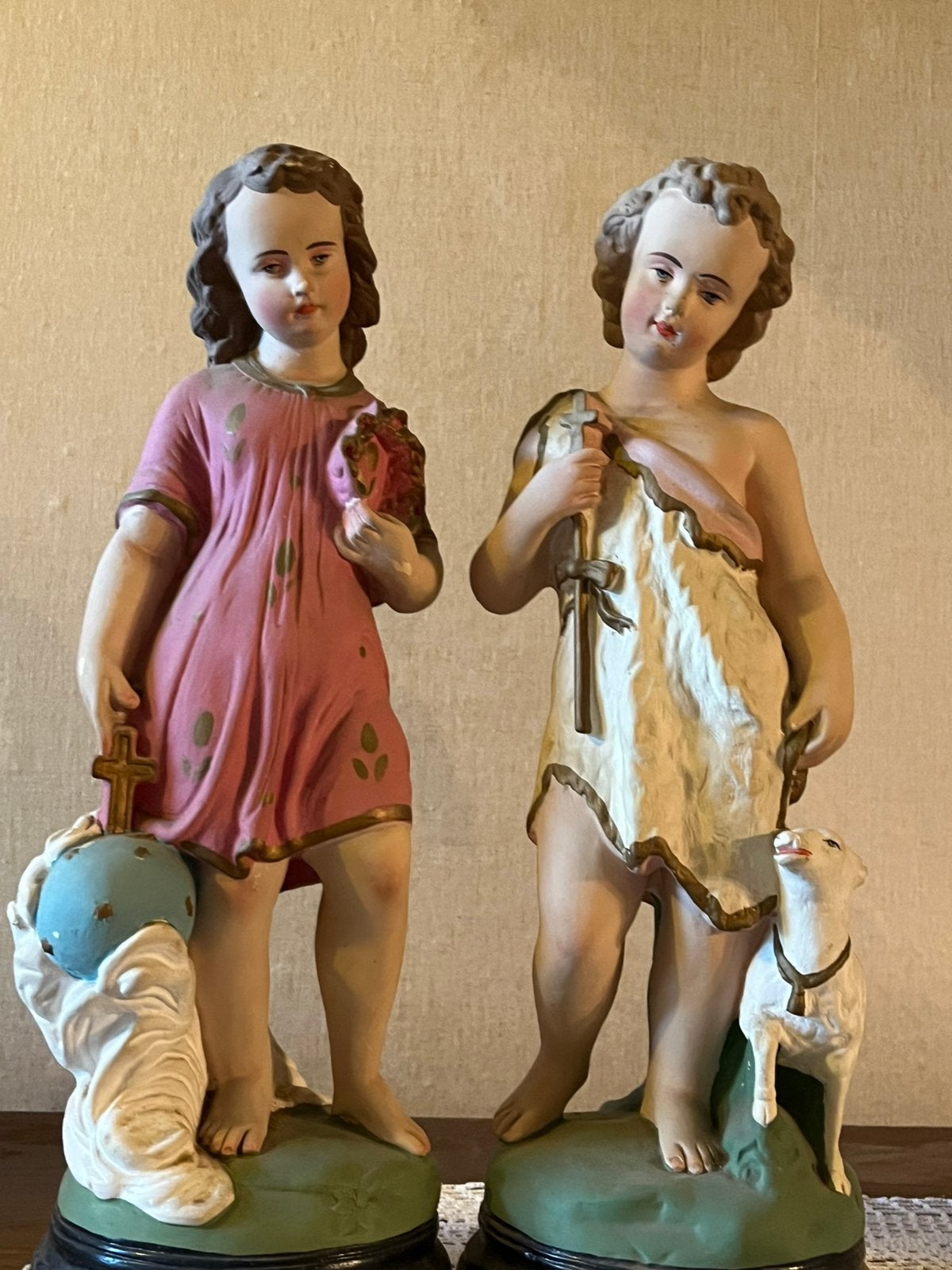 2 magnifiques statues anciennes, Antiquités & Art, Enlèvement