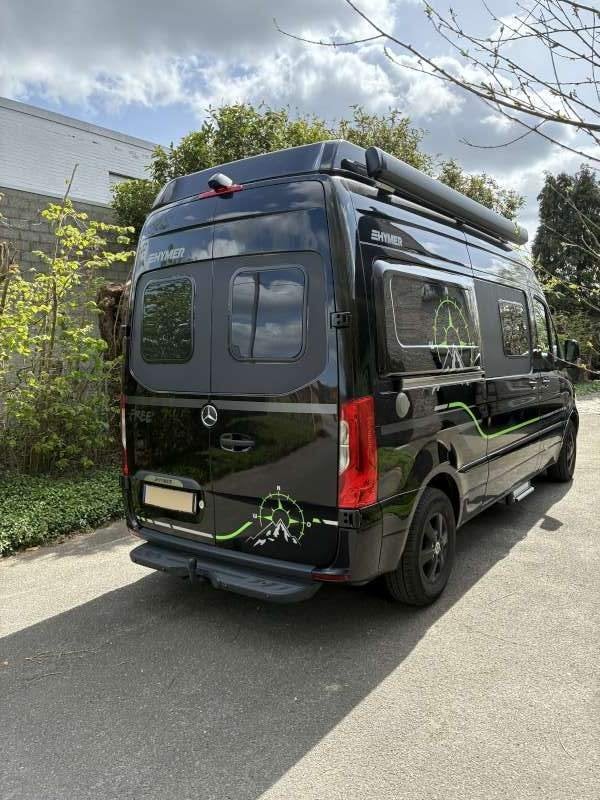 Hymer Free S 600, Caravans en Kamperen, Mobilhomes, Automaat, Buscamper of Camperbus, Boiler, Particulier
