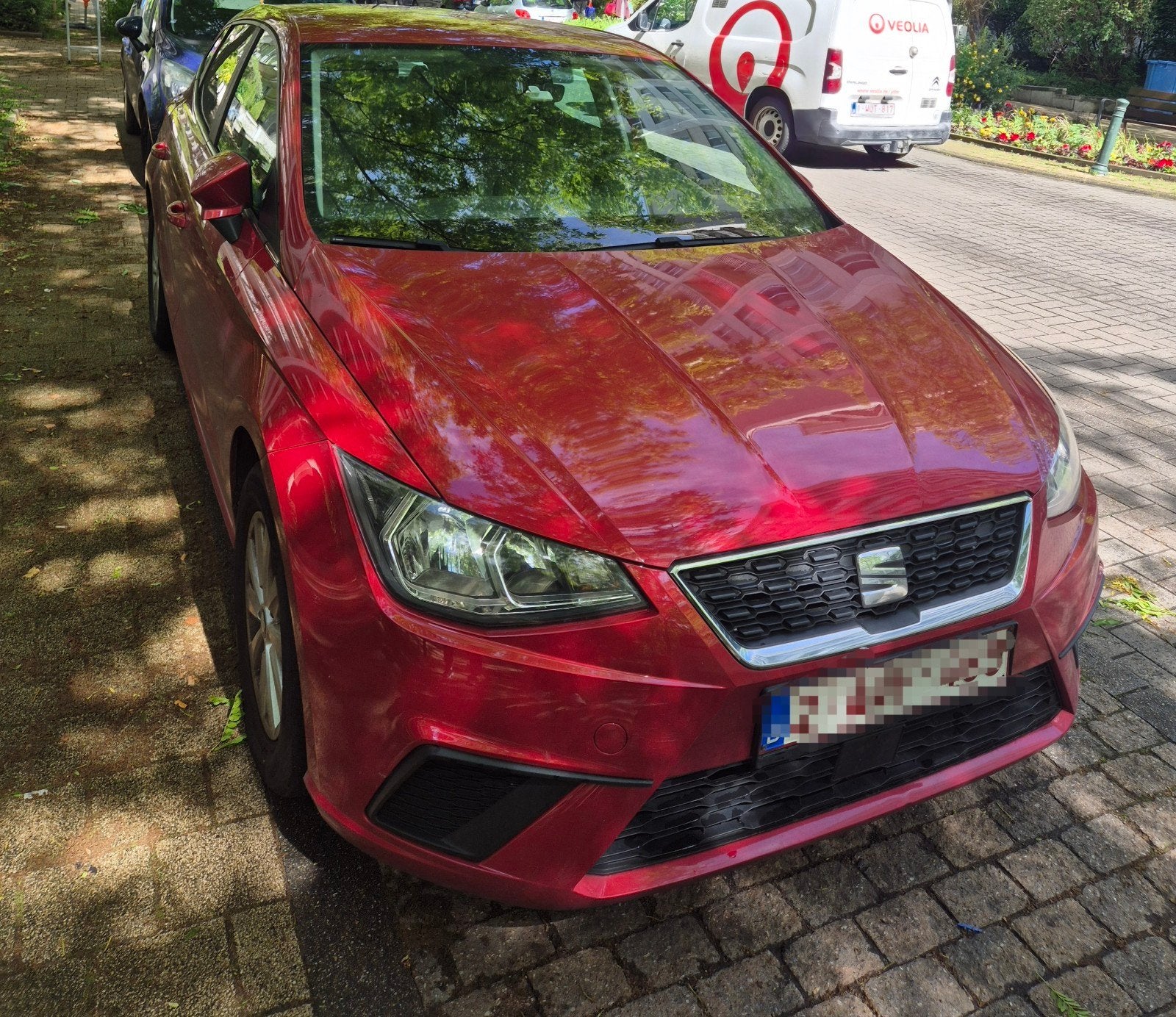 Seat Ibiza face lift 2017, Autos, Rouge, Achat, Euro 6, Boîte manuelle