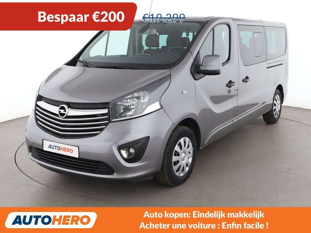 Opel Vivaro 1.6 Biturbo CDTI Combi+ L2H1 2,9t (bj 2018), Auto's, Voorwielaandrijving, 4 deurs, Stof, Zwart