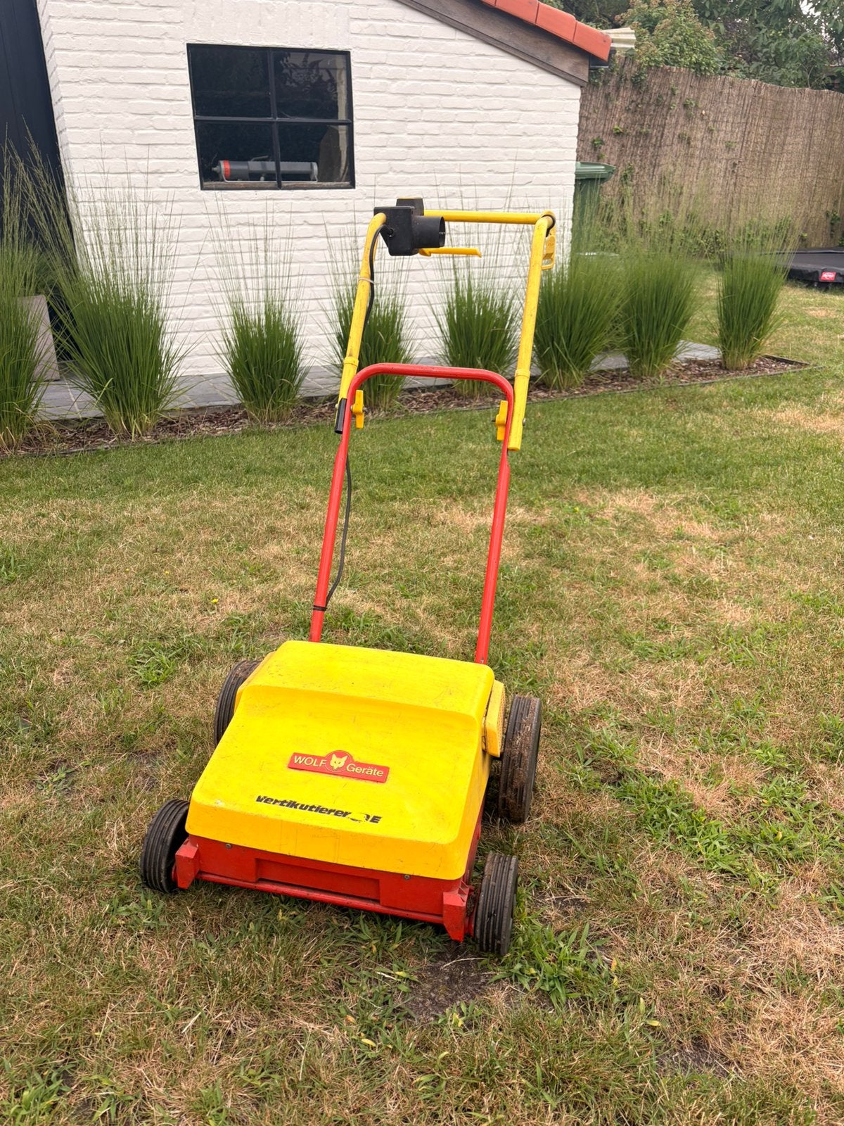 Elektrische verticuteermachine WOLF Gerate, Tuin en Terras, Ophalen, Gebruikt
