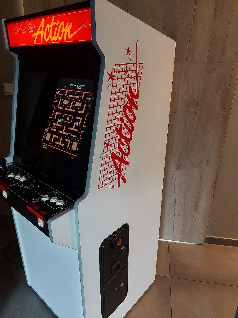 OLD SCHOOL ARCADEKAST, Verzamelen, Automaten | Overige, Ophalen of Verzenden, Gebruikt