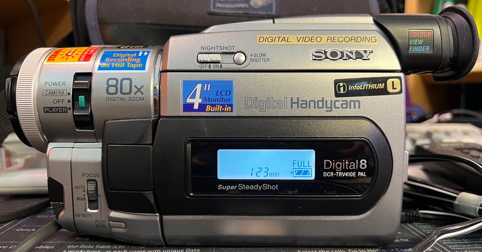 Sony Handycam DCR-TRV410E, Enlèvement ou Envoi, Caméra, Comme neuf, Autres types