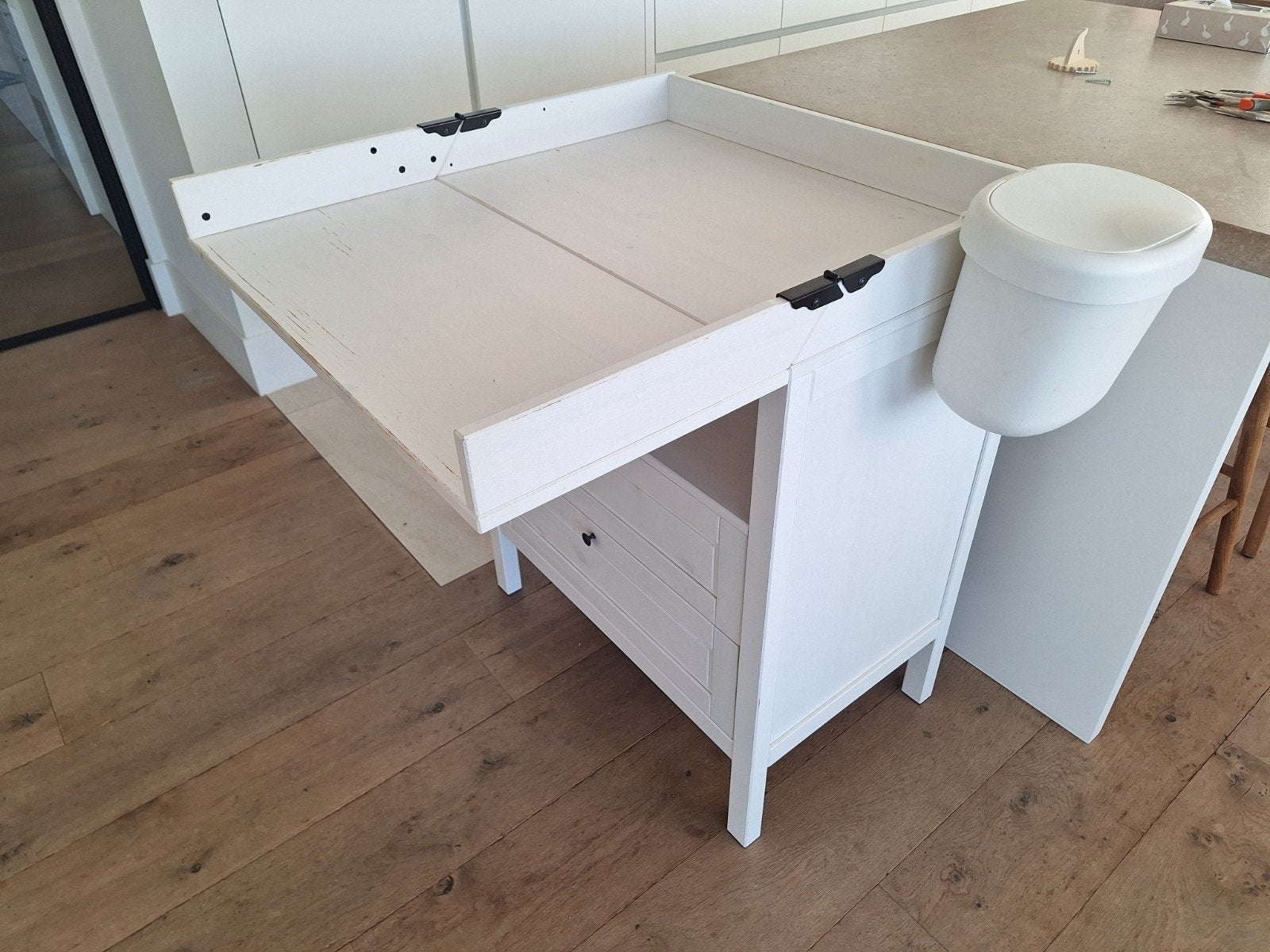 IKEA SUNDVIK commode/ladekast - Wit, Kinderen en Baby's, Ophalen, Gebruikt, Commode