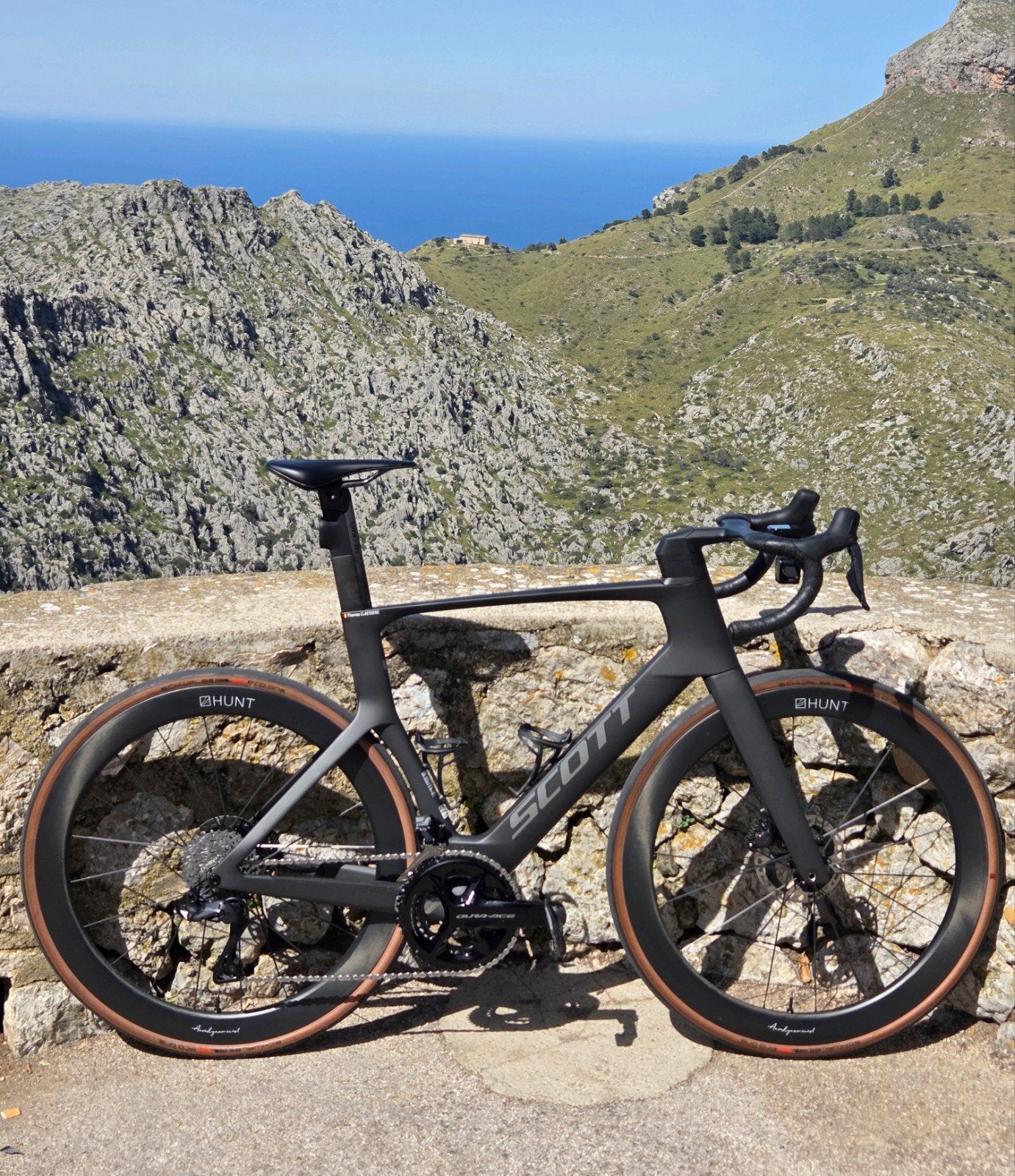 Hunt Aerodynamicist 54 wielset met UD carbon spaken, Hunt, Enlèvement, Utilisé, Carbone