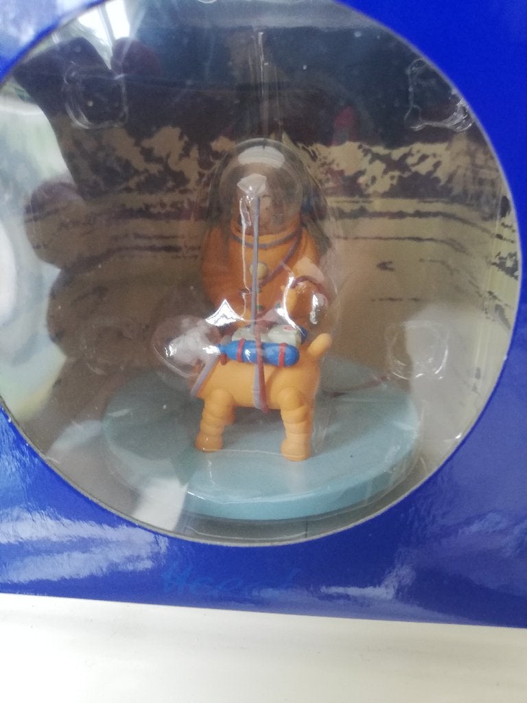 Tintin et Milou cosmonautes coffret scène plastique, Enlèvement ou Envoi, Tintin, Comme neuf