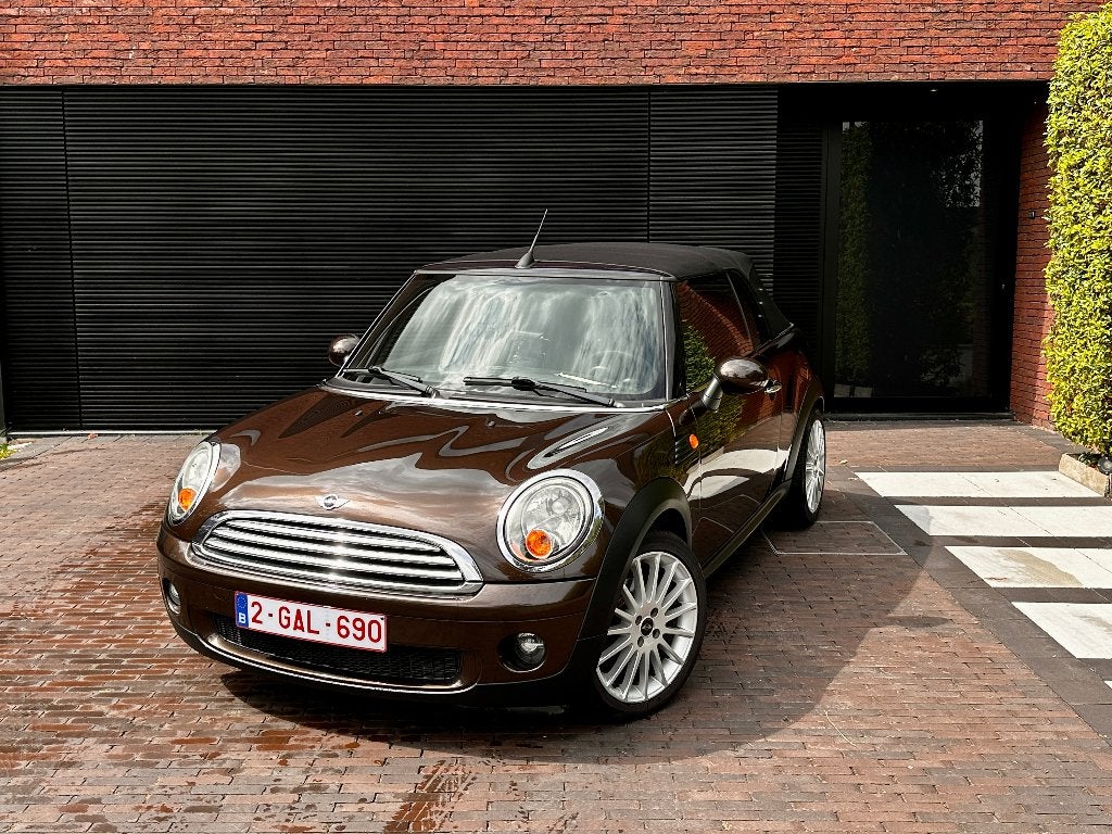 MINI COOPER CABRIO, Autos, Mini, Achat, Boîte manuelle, Capteur de stationnement, Noir