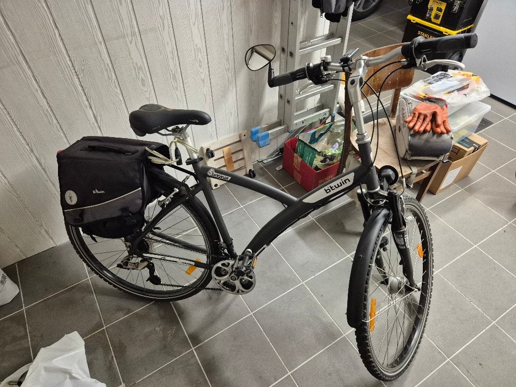 Vélo homme 28 btwin série original 5, Gebruikt, Velgrem, Versnellingen, Ophalen