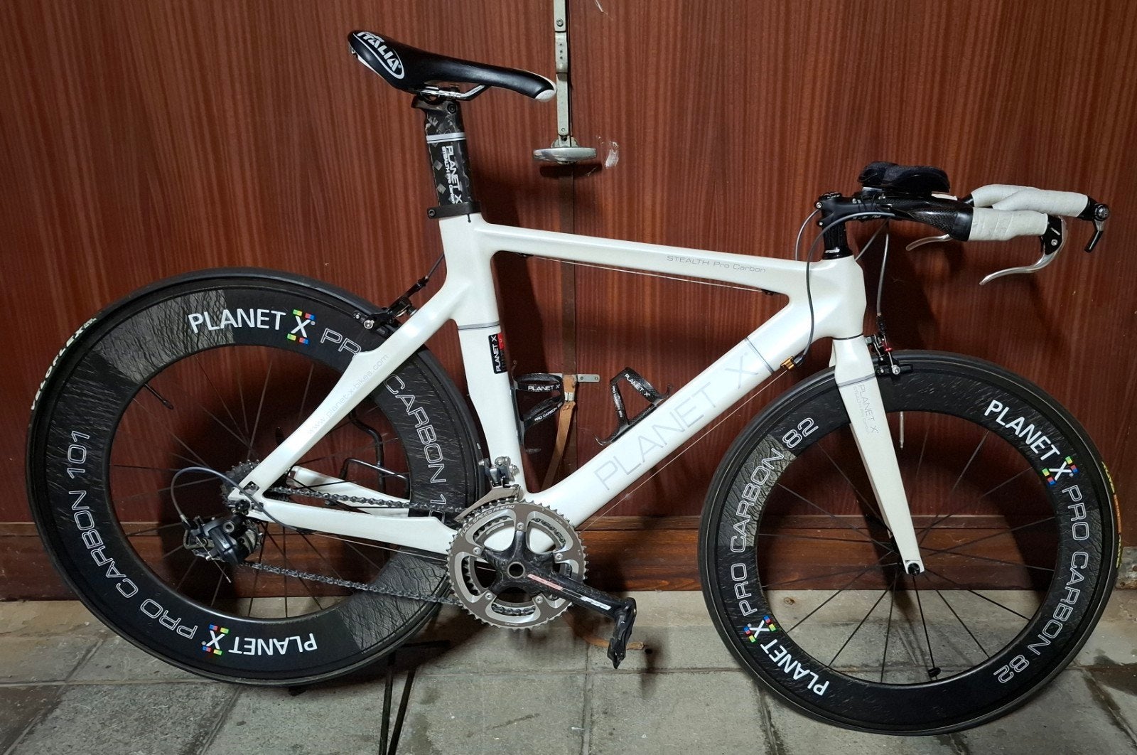 Tijdritfiets Planet X, Ophalen