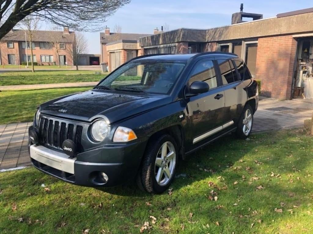 Jeep compass Limited 4x4 2009 essence 2.4 LPG, Autos, Cuir, Argent ou Gris, Achat, 5 places