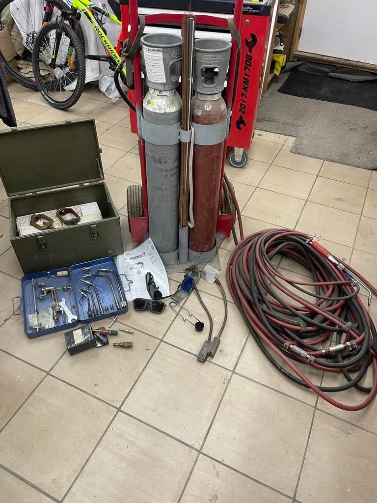 Chalumeaux kit complet, Enlèvement ou Envoi, Comme neuf