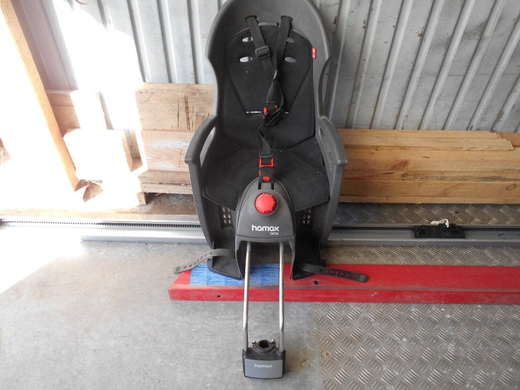 Siege velos enfant HAMAX, Ophalen, Achterzitje, Voetsteuntjes, 9 t/m 18 kg
