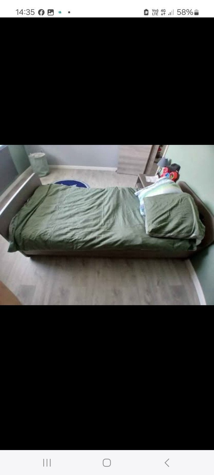 Lit évolutif bébé/ enfant avec matelas pour bébé, Enlèvement ou Envoi